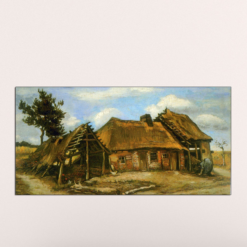 Vincent Van Gogh - Wrapped Canvas Painting, 70cm H x 140cm W x 1.8cm D