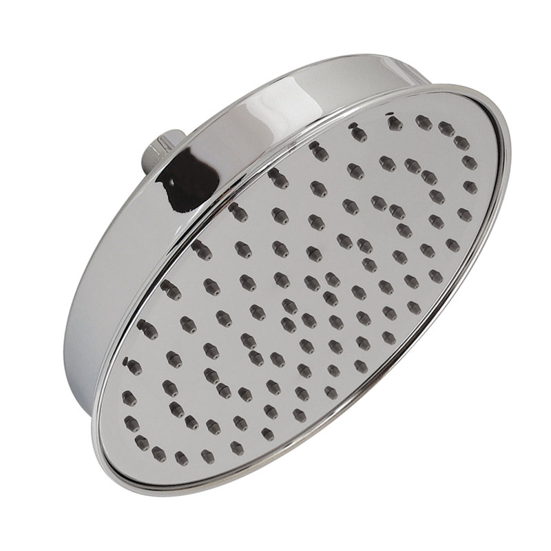 Kingston Brass Shower Scape 8-Inch Round Raindrop Brass Shower Head, Polished Chrome
