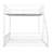 Convertible Full XL Over Queen Bunk Bed, Space Saving Metal Frame-1483050634