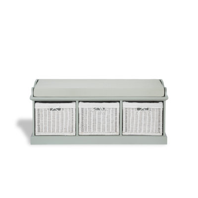 Bastogne Polyester Blend Upholstered Storage Bench