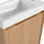 Meuble-lavabo mural 18,5 po avec lavabo en résine