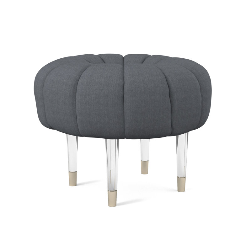 Oops A Daisy Round Ottoman, Elise Harbor