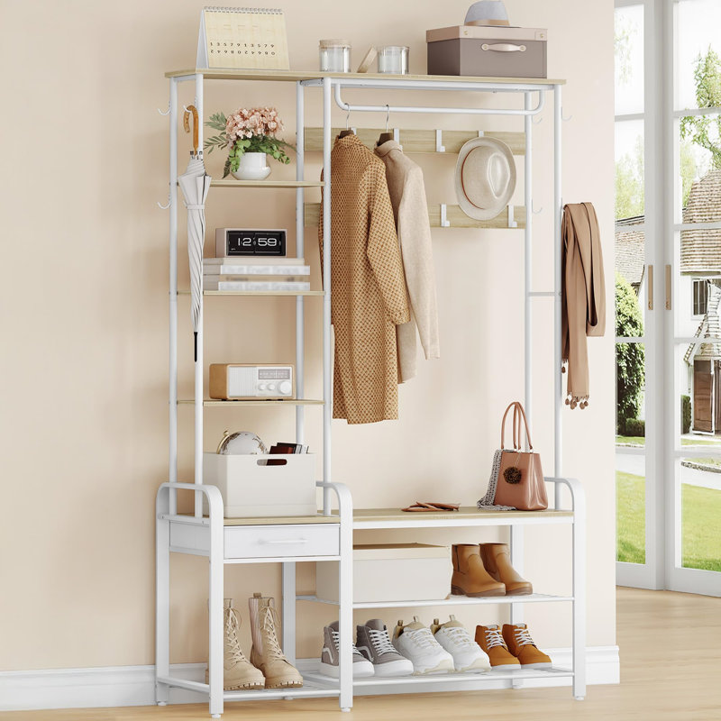17 - Hook, Beige/White