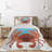 Seashells Coastal Coverlet