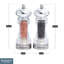 Buckingham Salt & Pepper Mill Set with Stainless Steel Band 16 cm