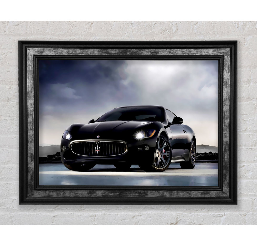 Maserati Black Beauty - Drucken