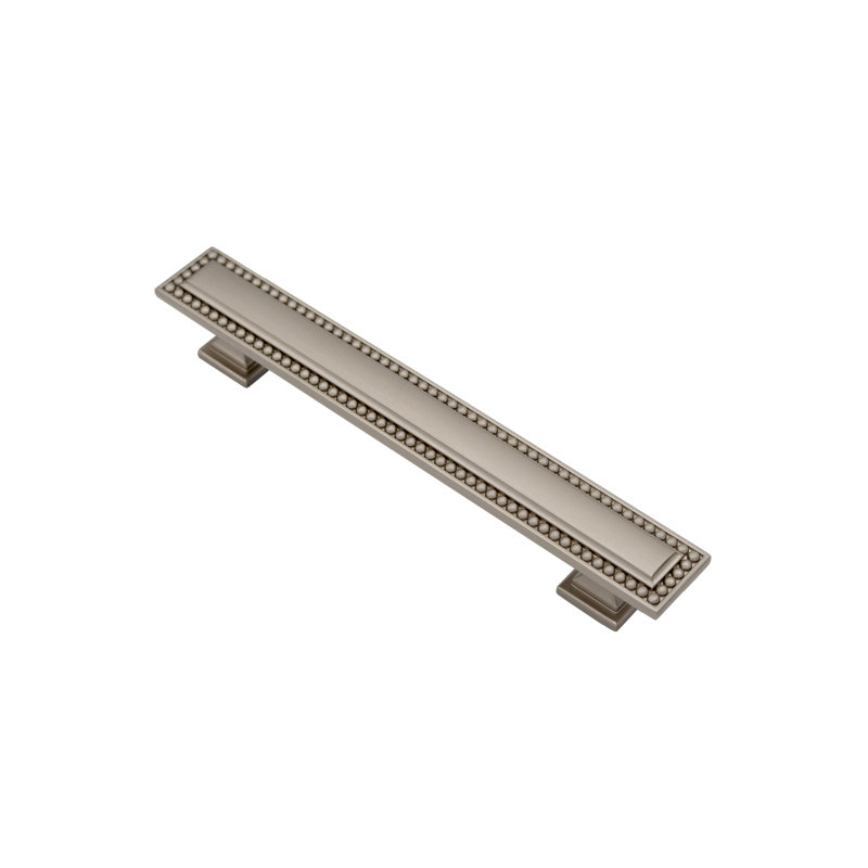 Perlina Novelty Pull, Satin Nickel