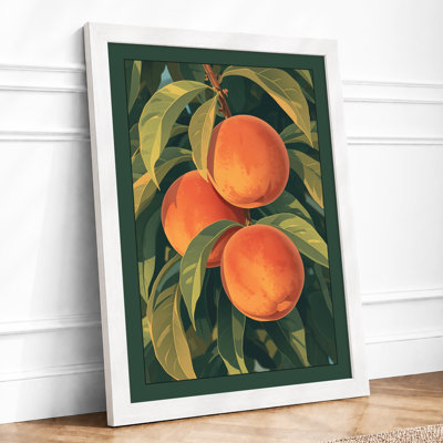 Hanging Peaches Botanical - Print
