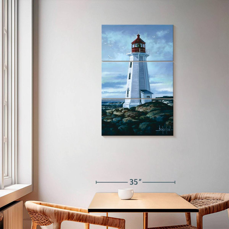 Phare de Peggy's Cove, H 57 po x l 36 po
