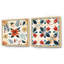 Halvorson - Ensemble de 2 collages carrés botaniques abstraits-101852435-101852438
