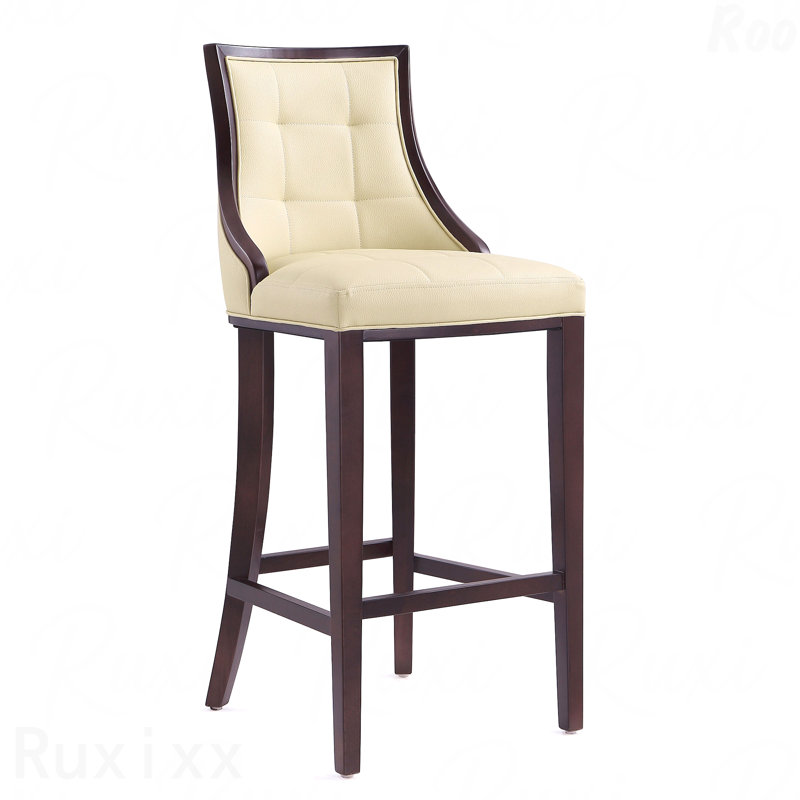 Tabouret de bar pour les salons modernes, Beige