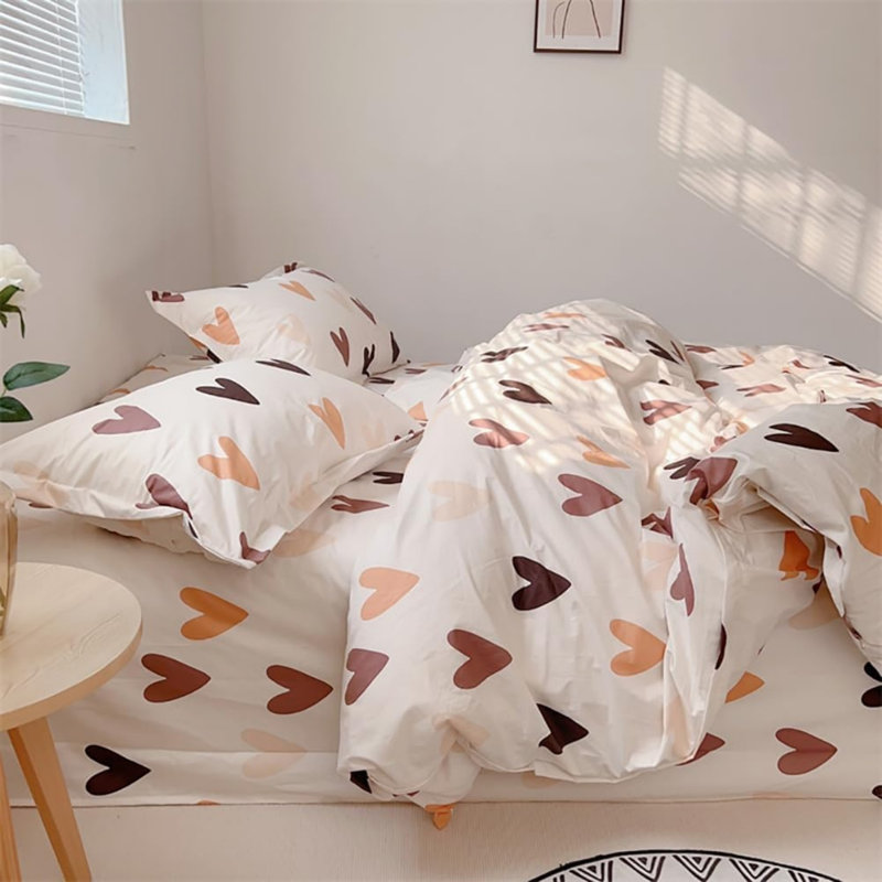 Cotton Floral Duvet Cover Set