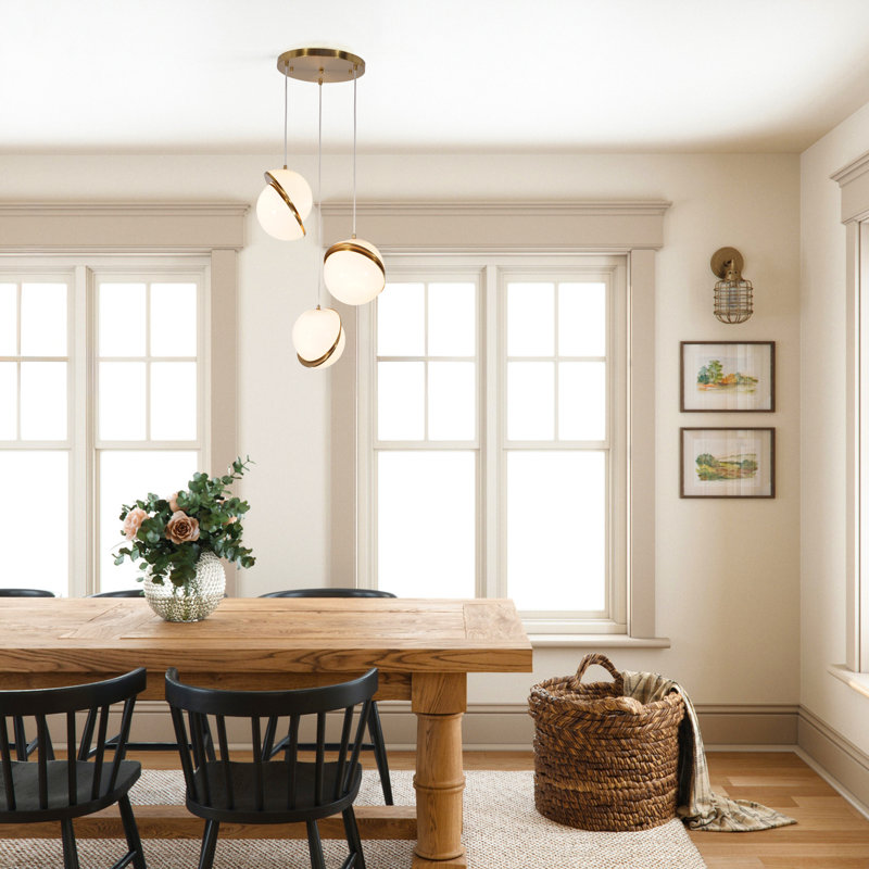 3 - Light Dimmable Magic Bean Chandelier