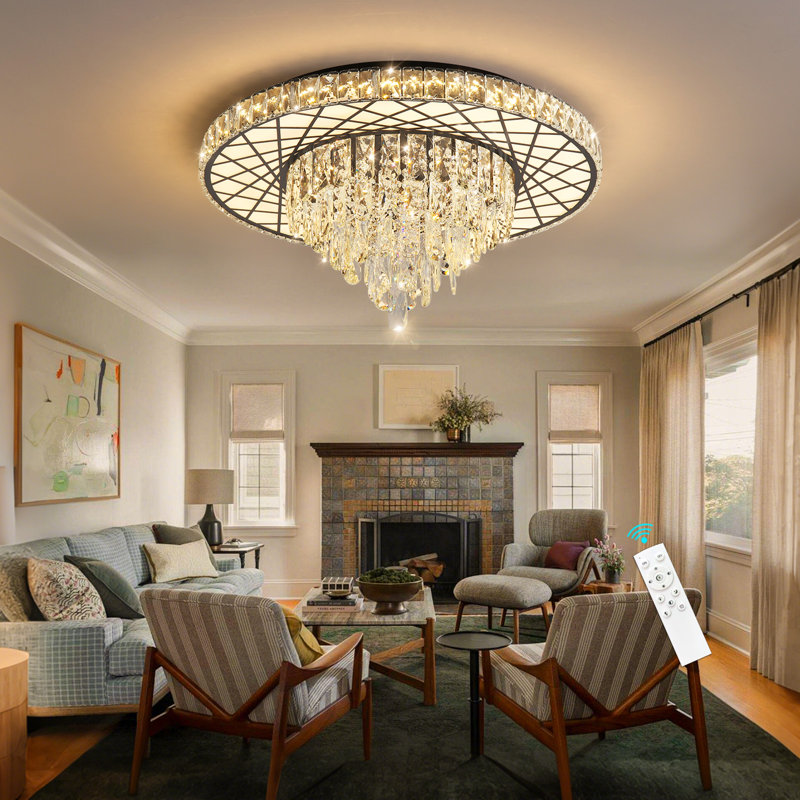 Modern Chandelier Dining Room, Matte Black