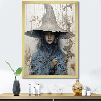minimalism Witches - Witches Printed Canvas Art