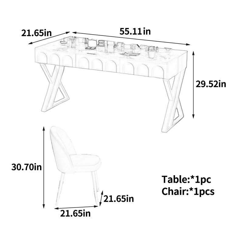 Distinctively Sophisticated Desk