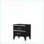 Table de chevet 2 tiroirs Chelsie