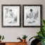 «Soft Silhouette V», ensemble de 2 reproductions sur toile-265539956-265539963-195628231