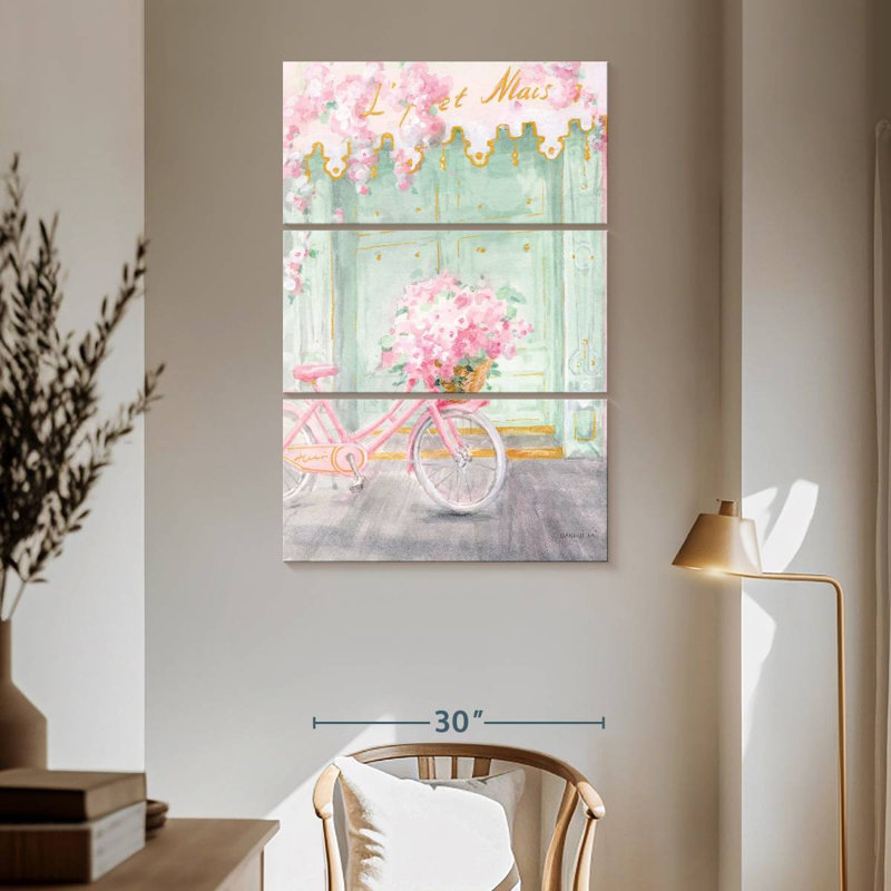 Mehar Pastel Paris I, 65" H x 42" W