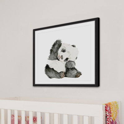 Clea 'Baby Panda I' Framed Print