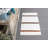 Small Vintage Turkish Flat Weave Kilim Hemp Rug with Stripes Ideal for Entry in White