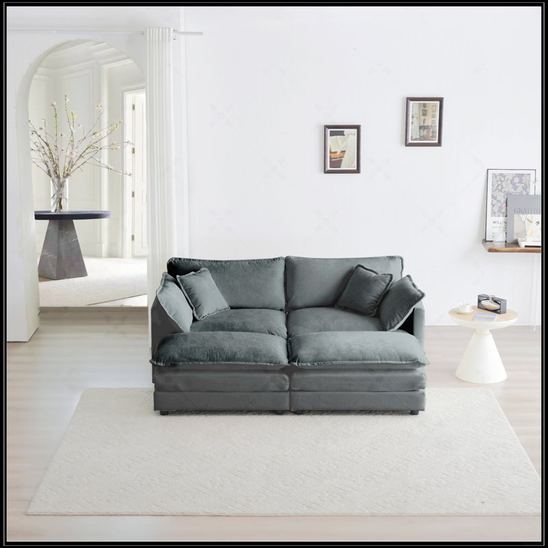 Canapé modulaire rembourré 4 pièces 4 pièces