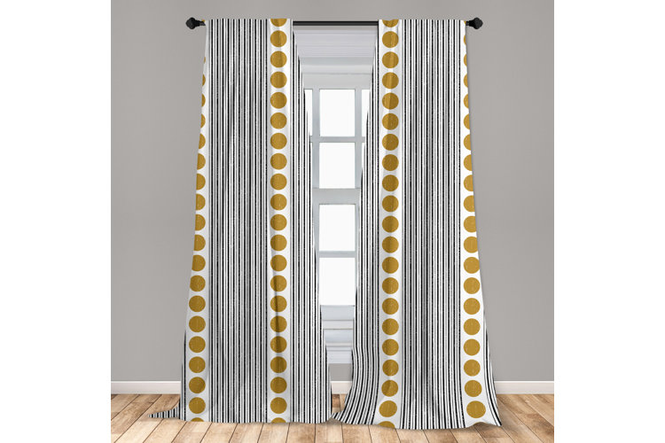 Top Sheer Panel Pair Curtains & Drapes