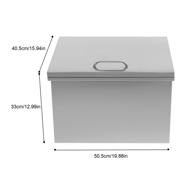 Stainless Steel Drop-In Ice Bin: Get Low Prices Today