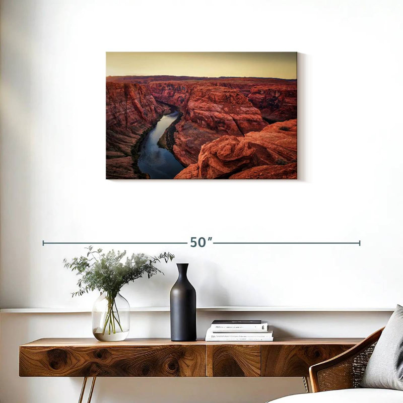 Alvord Horseshoe Bend Vista, H 20 po x l 30 po