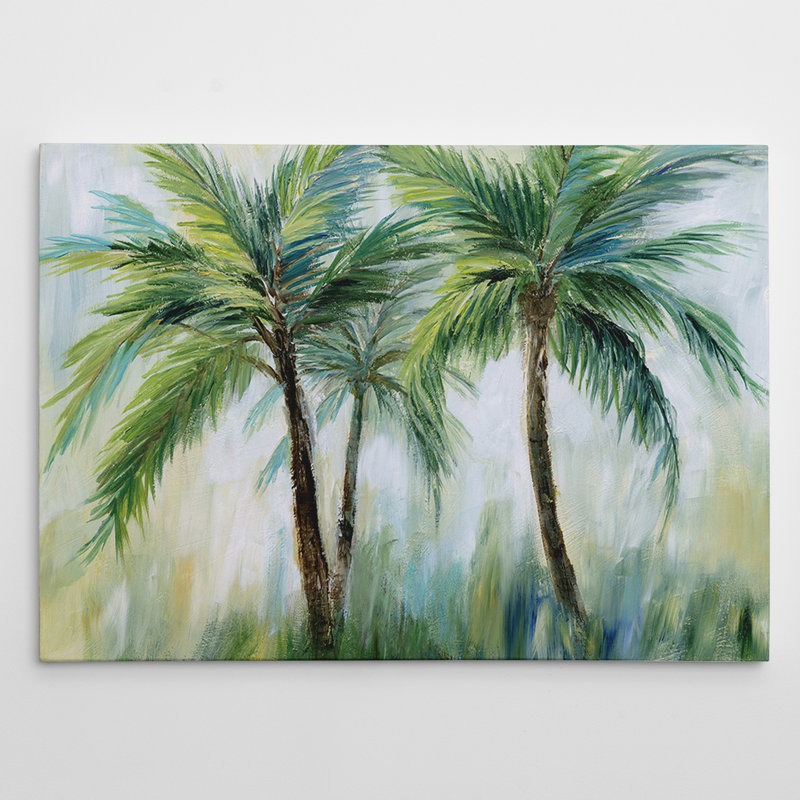 " Palm Sensation ", 32" H x 48" W x 1.5" D