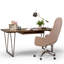 Bureau - Brun naturel vieilli