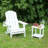 Outdoor Foldable Patio Lounge Chair,Patio Recliner,3-Level Adjustable Backrest,Hidden Ottoman,Ergonomic Design,Ideal For Patio,Camping, Pool Use.(White)-1309150231