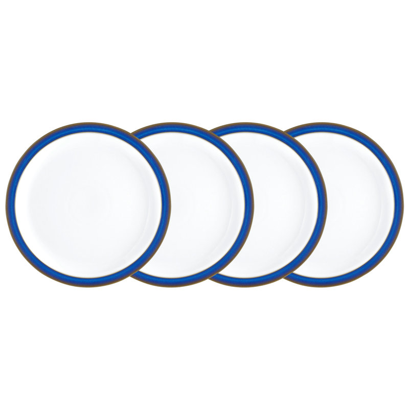 Imperial Blue 4 Piece Dinner Plate Set