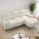 Rhylin 82.7'' Chenille Upholstered Sectional Sofa, Small Comfy Couch with Reversible Chaise for Compact Spaces