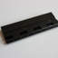 Black Acrylic Hinges Black Plastic 75mm