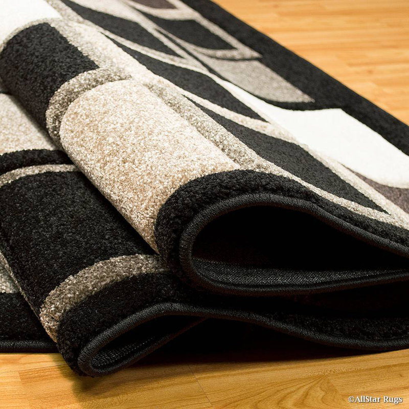Geometric Indoor Rug, Rectangle 5'2" x 7'2"