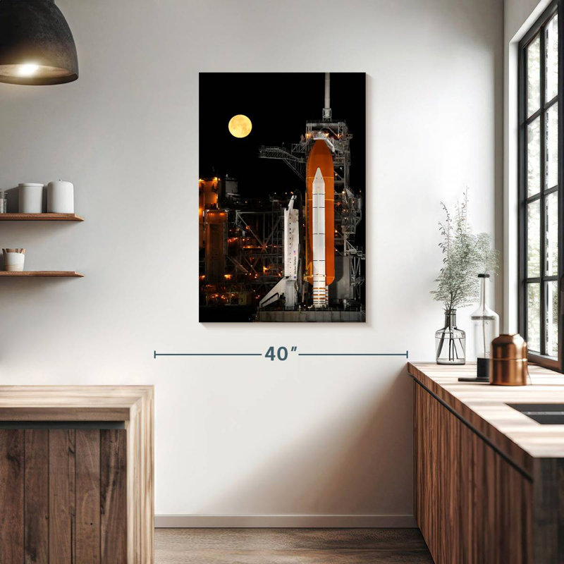 Oberle Discovery Space Shuttle, 39" H x 26" W