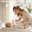 Matelas à langer pour bébé avec règle de hauteur, table à langer Eva, fond antidérapant, imperméable