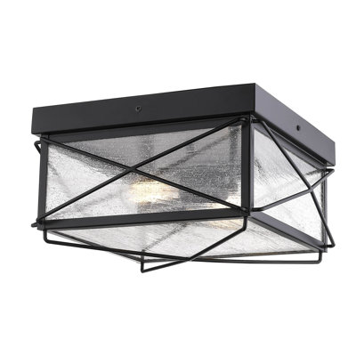 Beene Glass Flush Mount