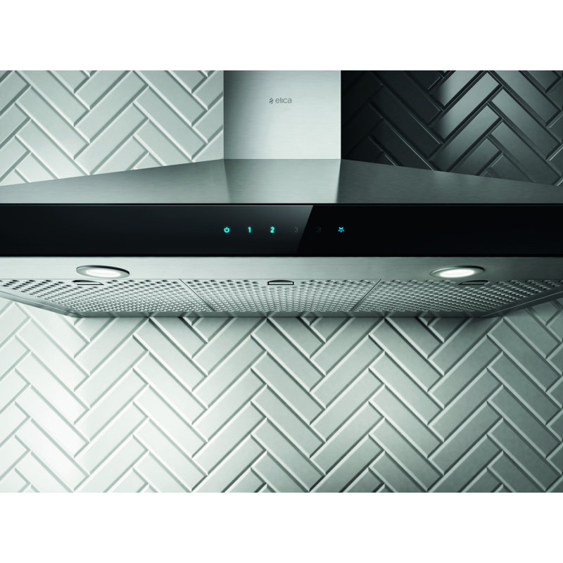 Hotte murale convertible 36" 600 cfm Varna, Acier inoxydable