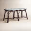 Butler Marcella Dark Brown Rattan Bench