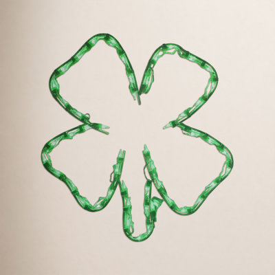 St. Patrick's Day Lighted Clover Display