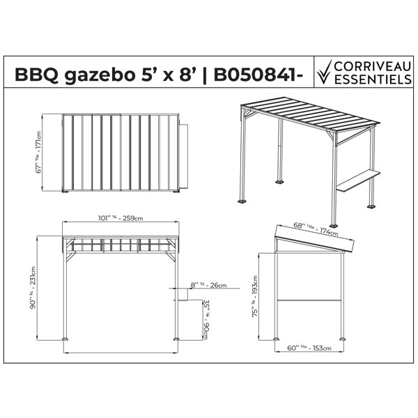 Dimensions du produit