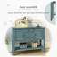Armoire d'appoint en bois massif Delfausse-2060599126
