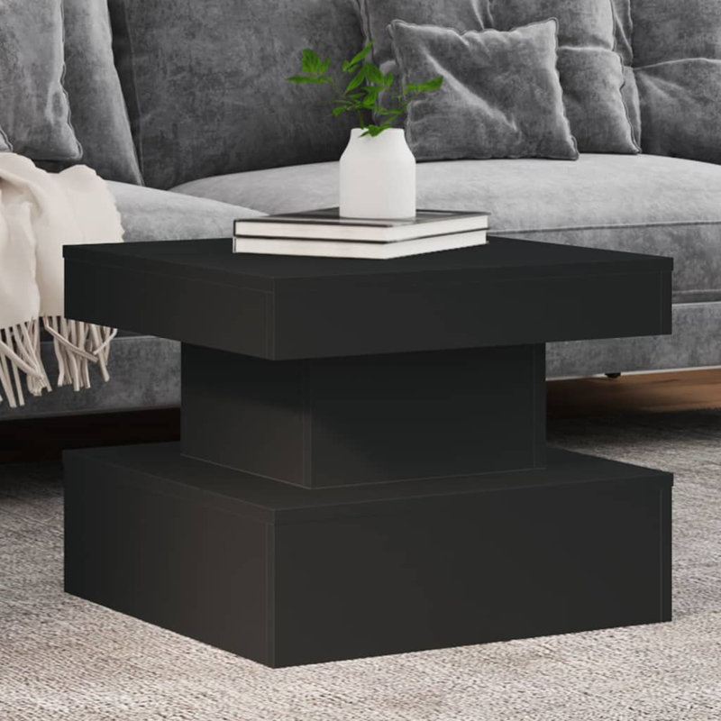 Catrena Block Coffee Table, Black