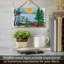 Plaque murale en bois Life Is Better