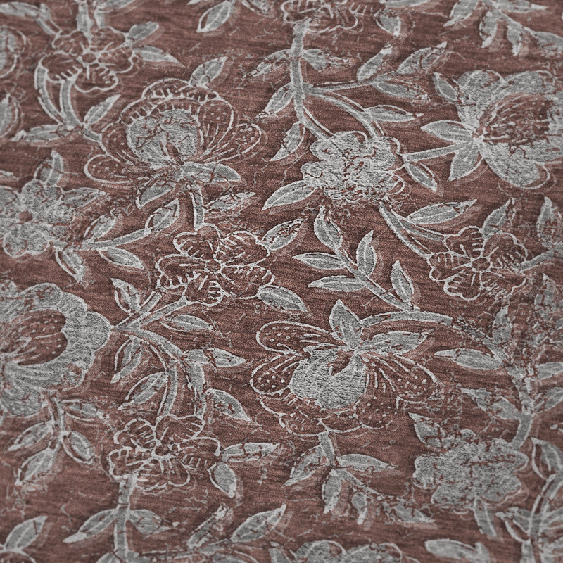 Jeté floral Sherpa ASB771 Addison, Paprika Floral 2