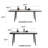 Callin Faux Marble Top Four Leg Dining Set-1331955051-1334954690