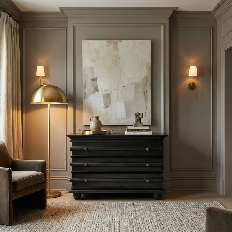Ascona Accent Chest, Pale
