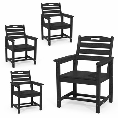 Hdpe Outdoor Dining Chairs